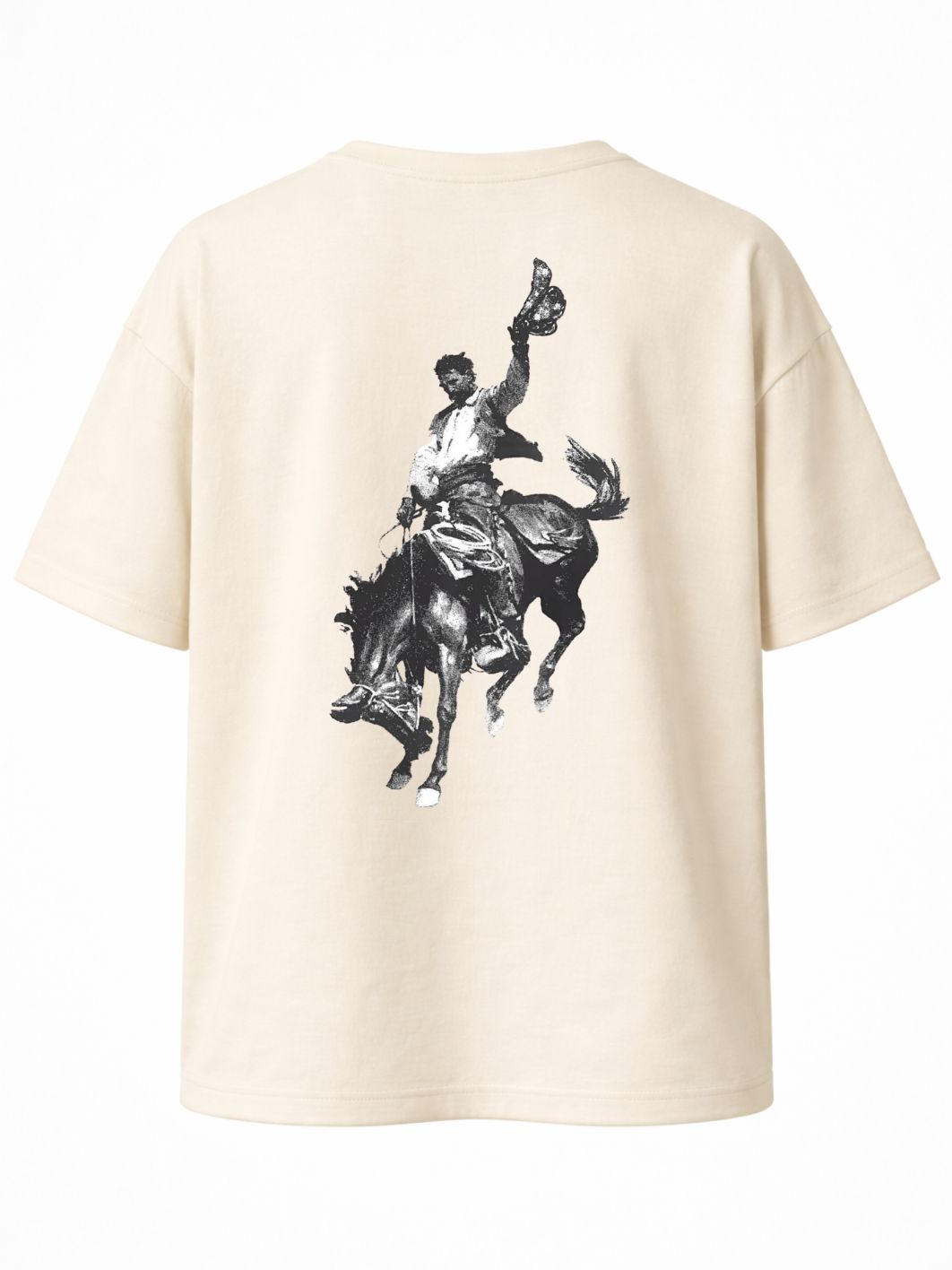 Camiseta Oversized Bad Horse White
