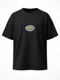Camiseta Oversized Riche en France Black
