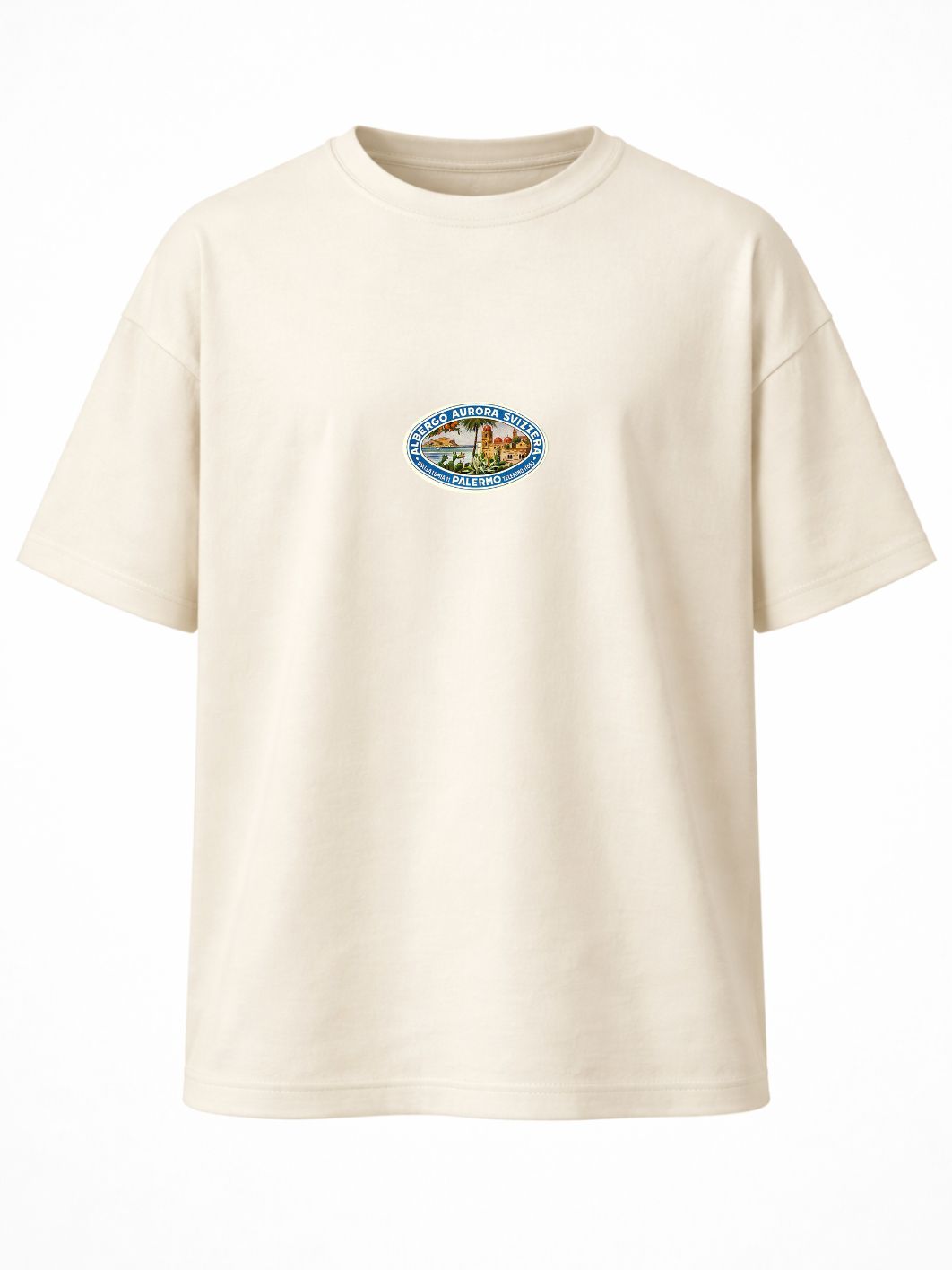 Camiseta Oversized Riche en France White