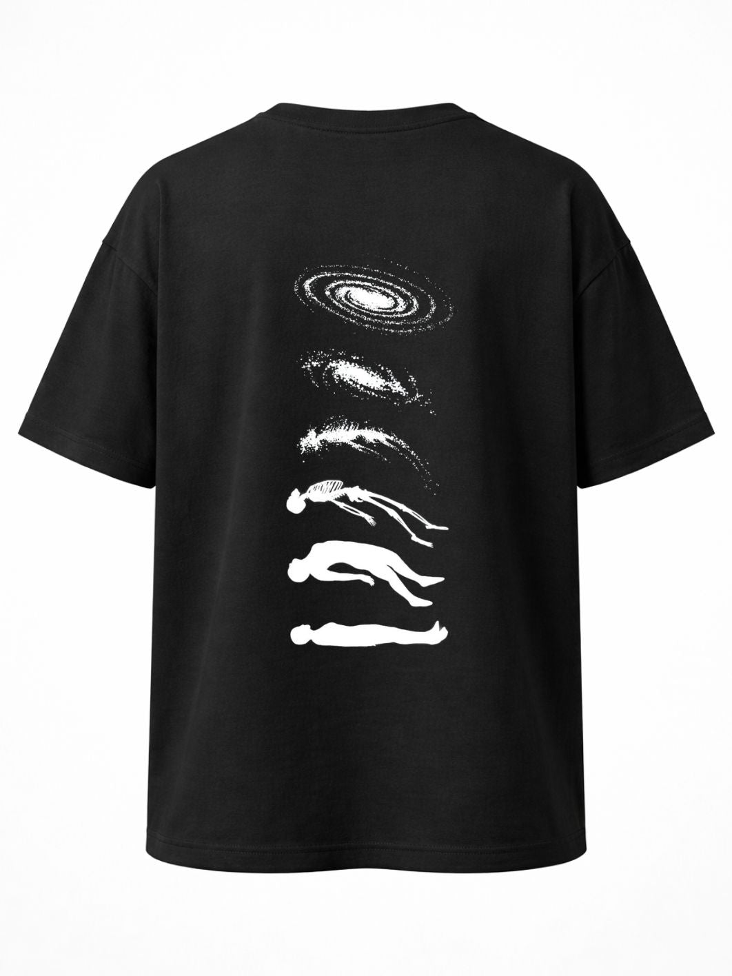 Camiseta Oversized Abducted By Glances Black