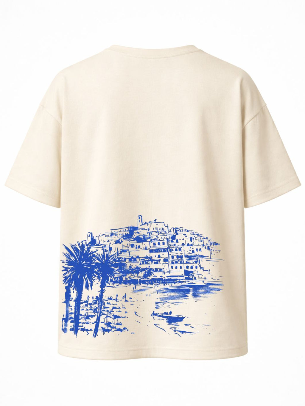 Camiseta Oversized Vilarejo Português White