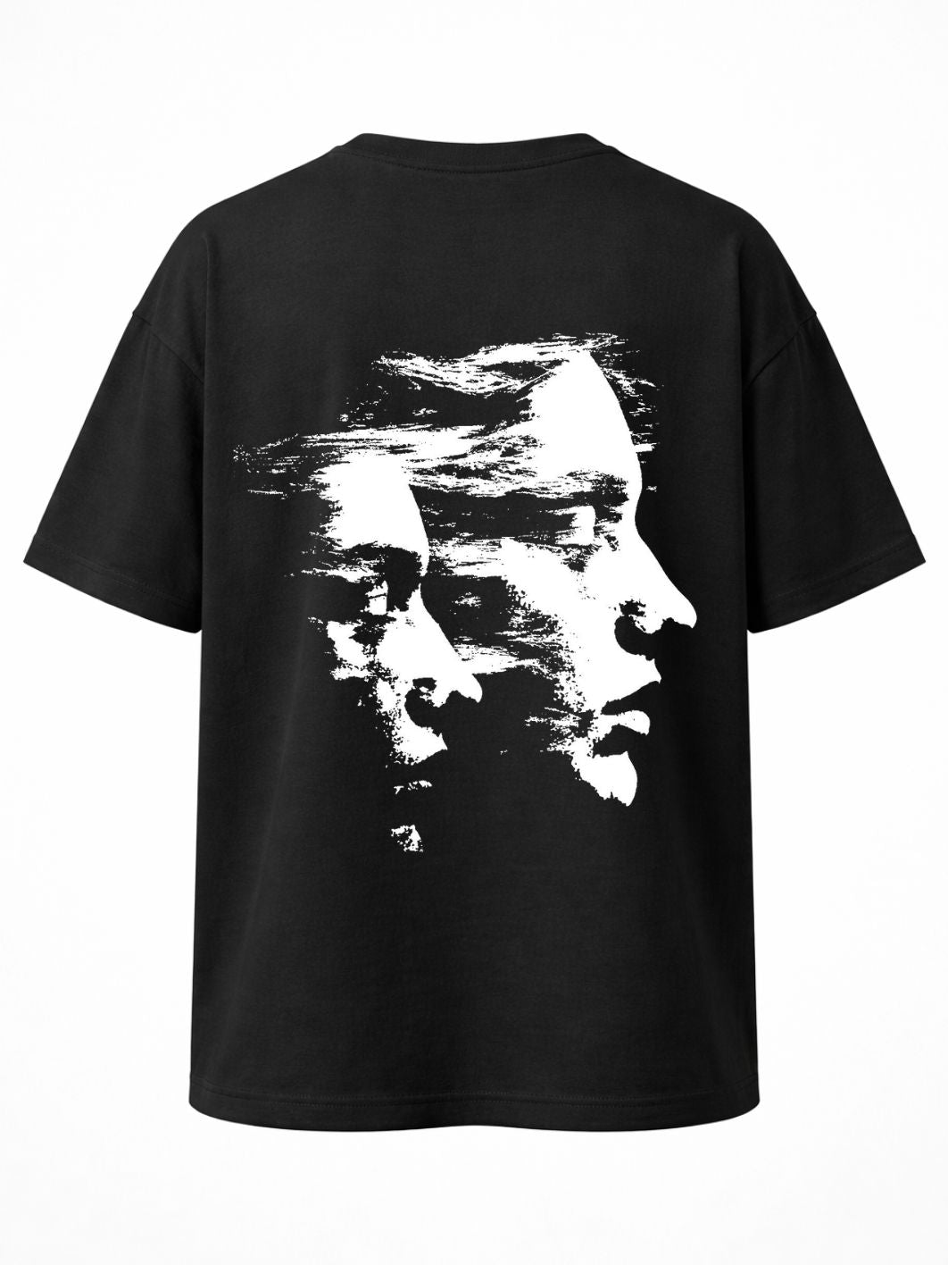 Camiseta Oversized YLF Face Black