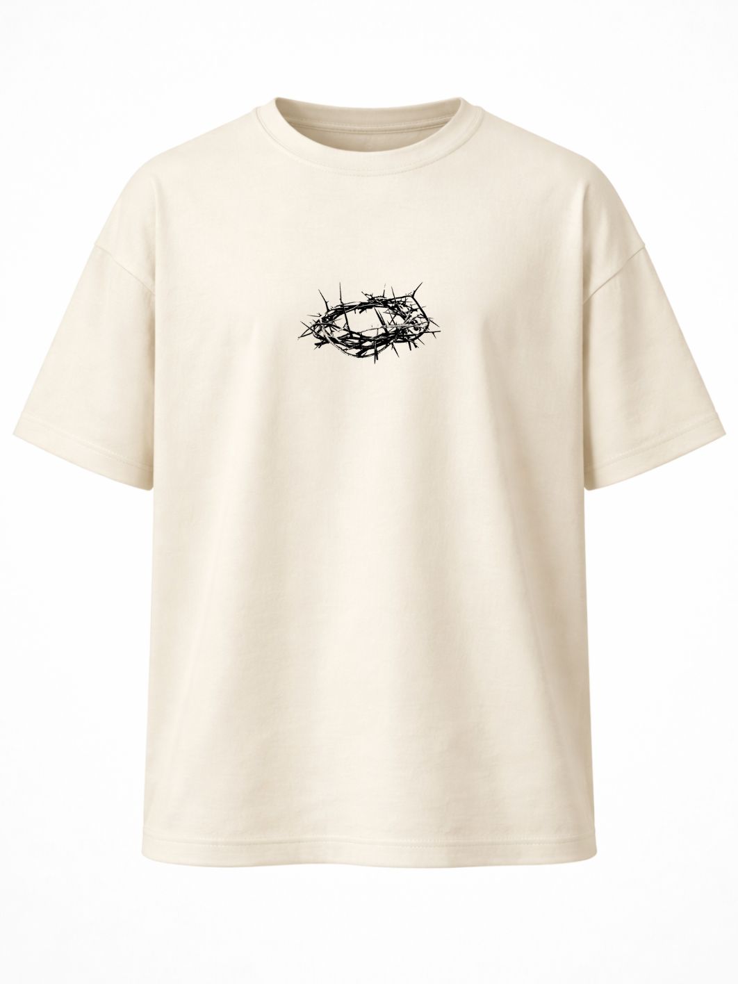 Camiseta Oversized Baby Angel White