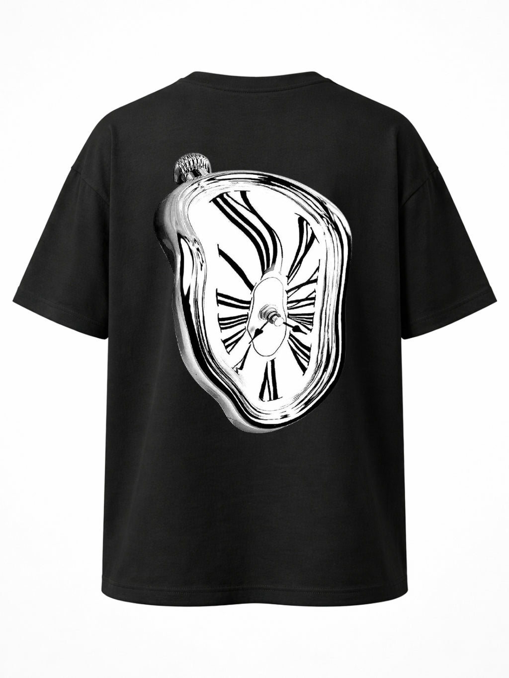 Camisa Oversized Time Flies Black