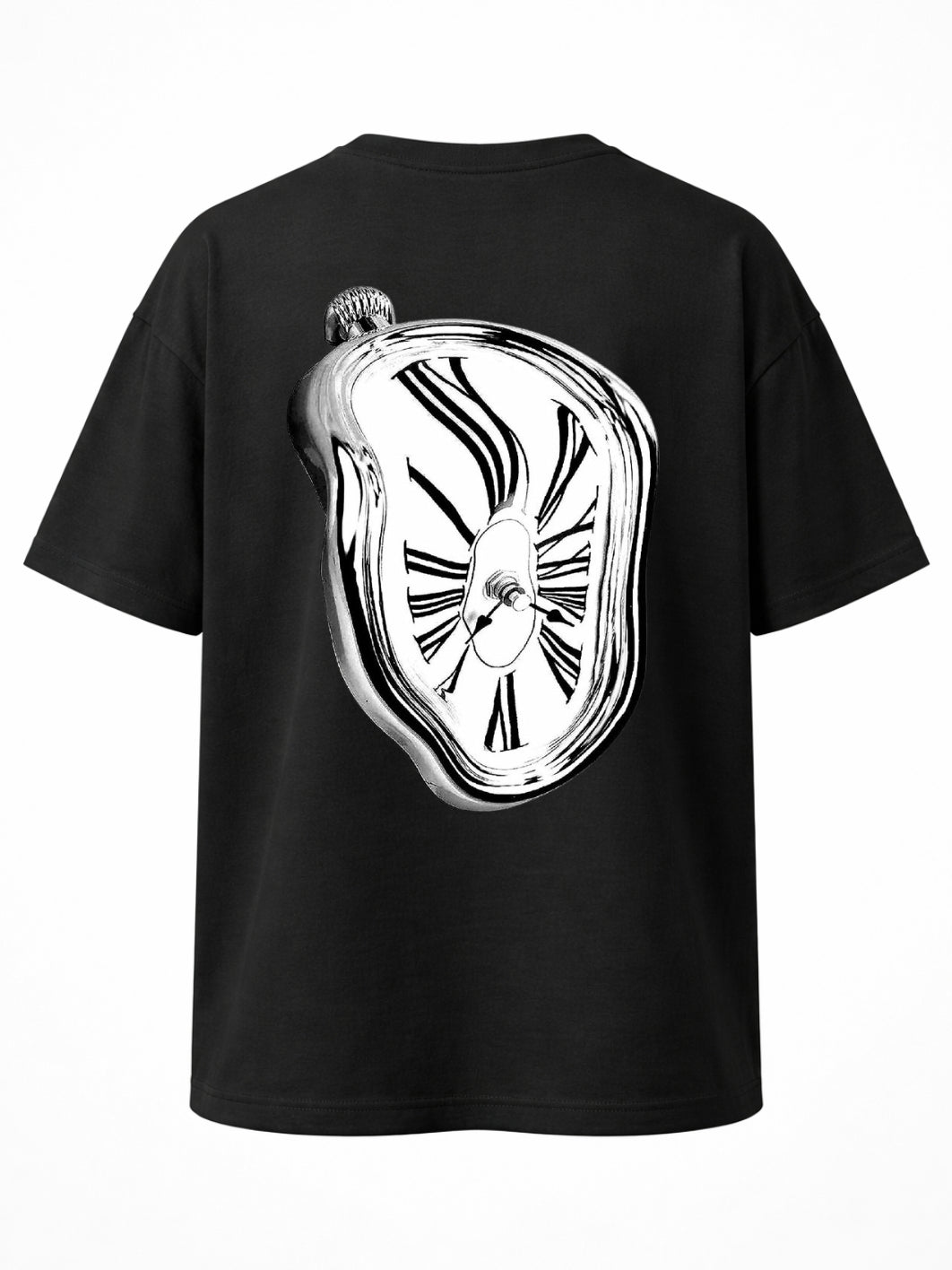 Camisa Oversized Time Flies Black