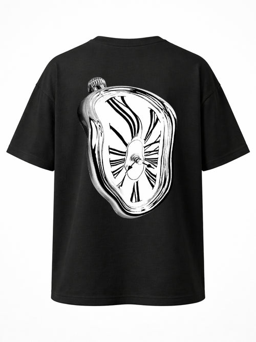 Camisa Oversized Time Flies Black