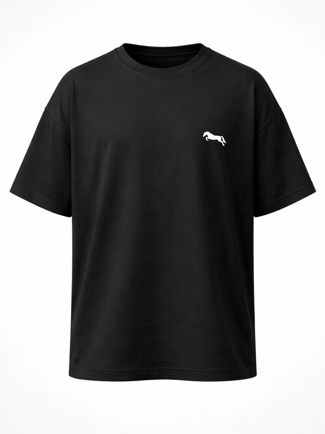Camiseta Oversized Bad Horse Black