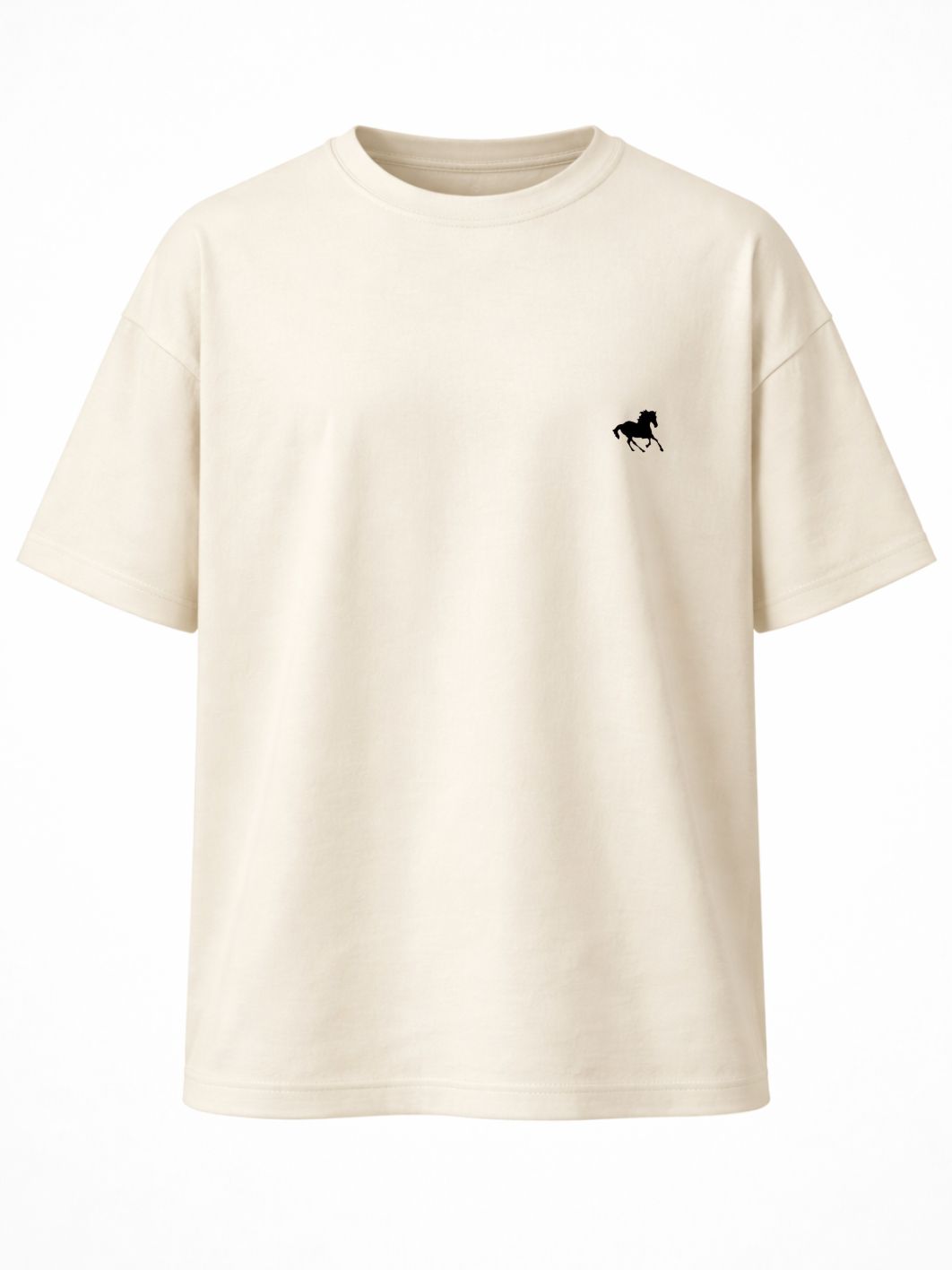 Camiseta Oversized Bad Horse White
